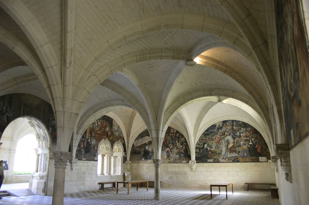 Reneu Royal Abbey Of Fontevraud The Grand Moutier And The Chapter House