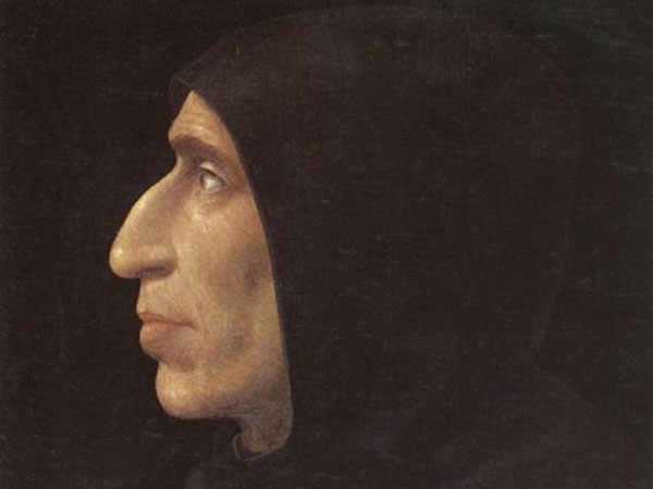 Portrait of Girolamo Savonarola painted by Fra Bartolomeo, Museo di San Marco