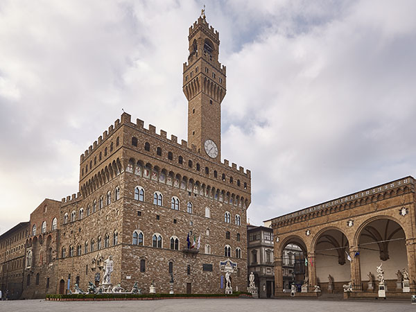 Palazzo Vecchio and the Loggia dei Lanzi