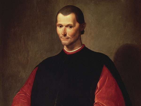 Portrait of Niccolò Machiavelli painted by Santi di Tito and held in the Istituto Nazionale di Studi sul Rinascimento