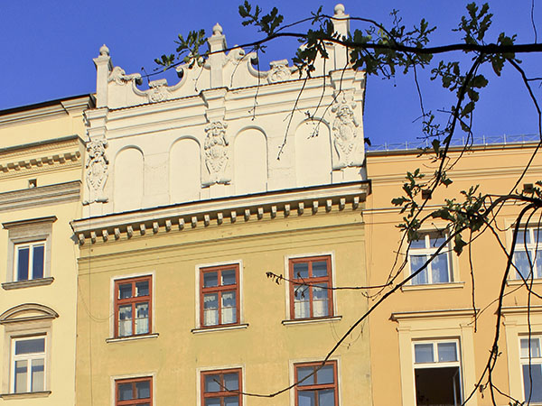 Kraków. Bonerowska Mansion, Main Market Square,  Rynek Główny 9