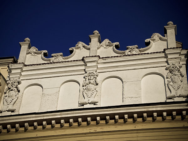 Kraków. Bonerowska Mansion, Main Market Square,  Rynek Główny 9 (detail)