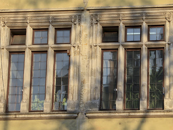 Kraków. Bonerowska Mansion, Main Market Square,  Rynek Główny 9 (detail)