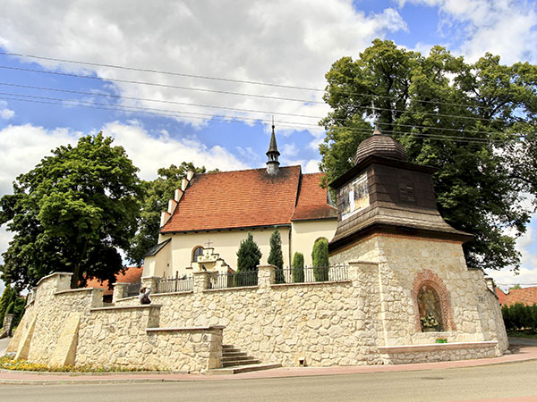 Giebułtów. Church of St Giles