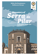 Postcard of Monastery of Serra do Pilar: a window on Europe